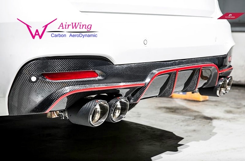 F34 3-Series GT - Performance style Carbon Rear Diffuser 05